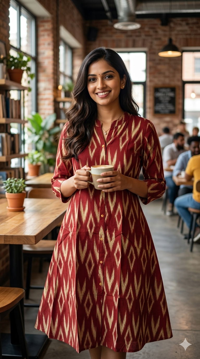 Flex Cotton Kurtis