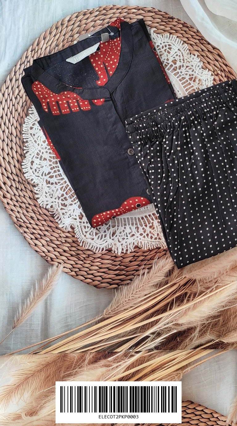 Cotton 2Piece Sets ELECOT2PKP0003