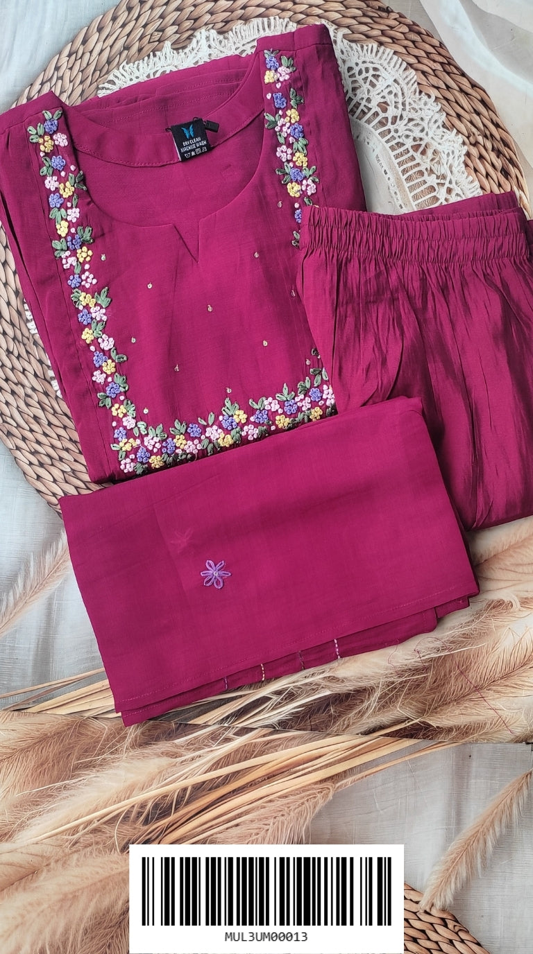 Mulchanderi Umbrella 3Piece Set MUL3UM00013