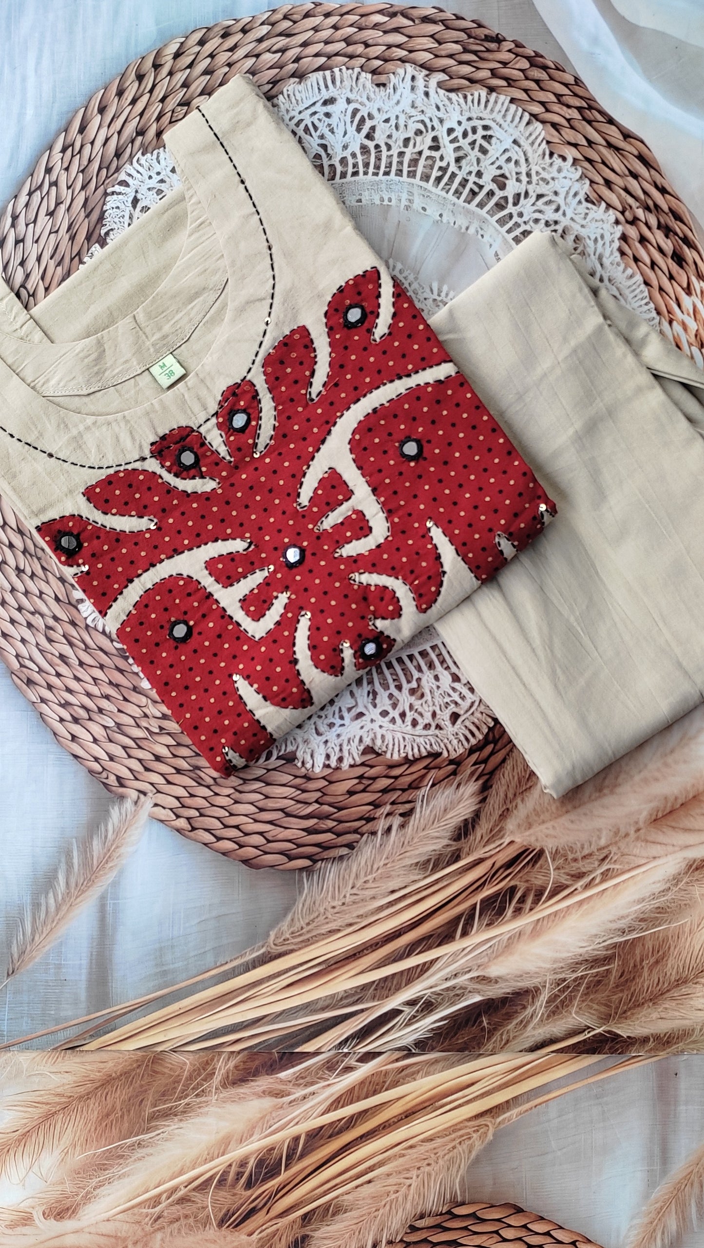 Cotton Sets 2Piece (Kurti & Pant) CTS2KP00001
