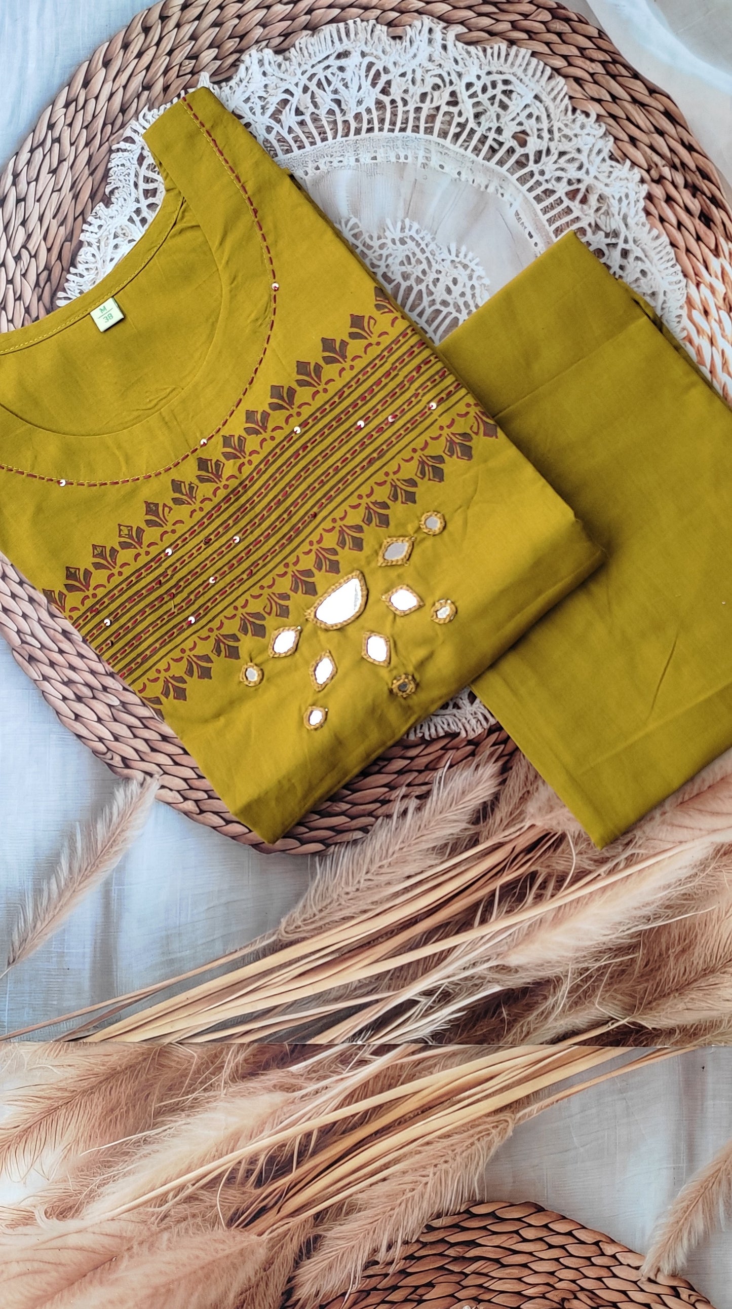 Cotton Sets 2Piece (Kurti & Pant) CTS2KP00006