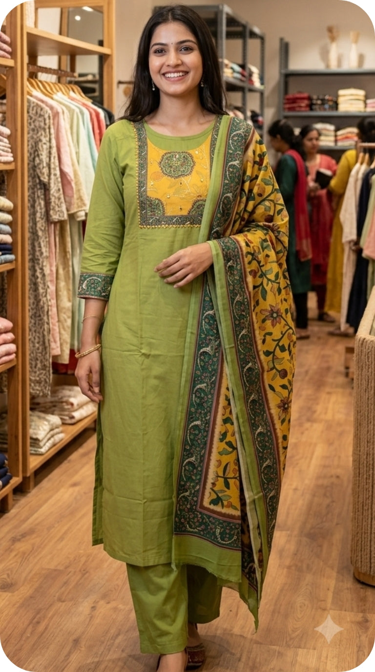 Cotton 3Piece Sets