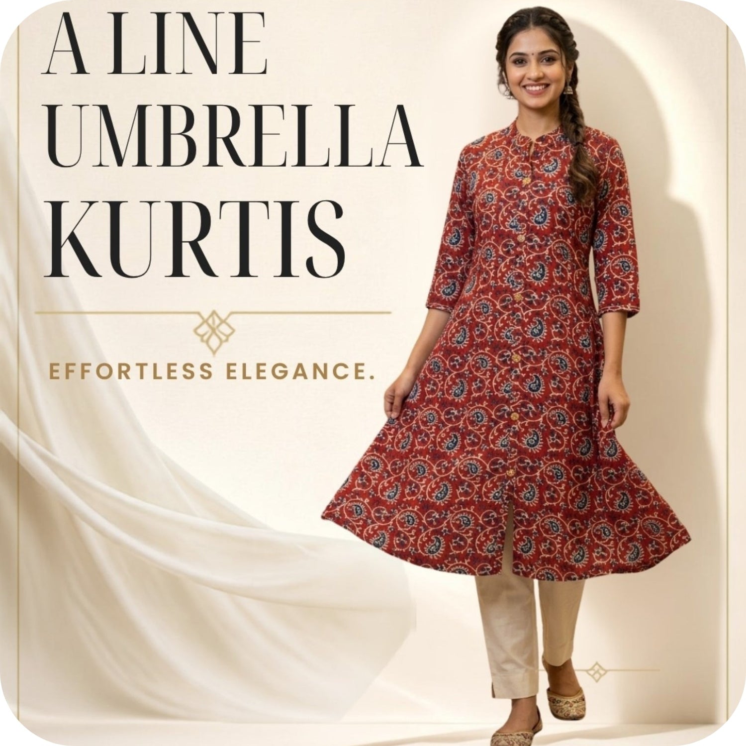 A-Line Umbrella Kurtis