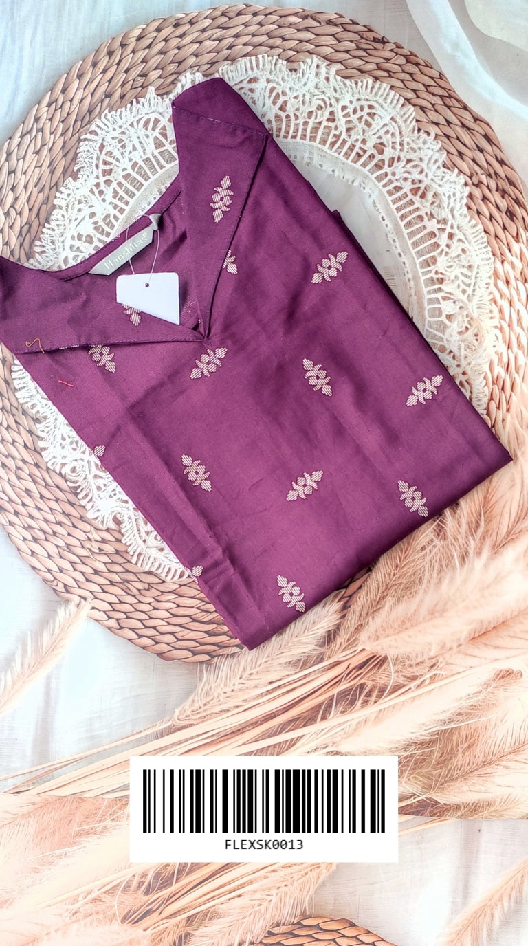 Flex Cotton Kurtis FLEXSK0013