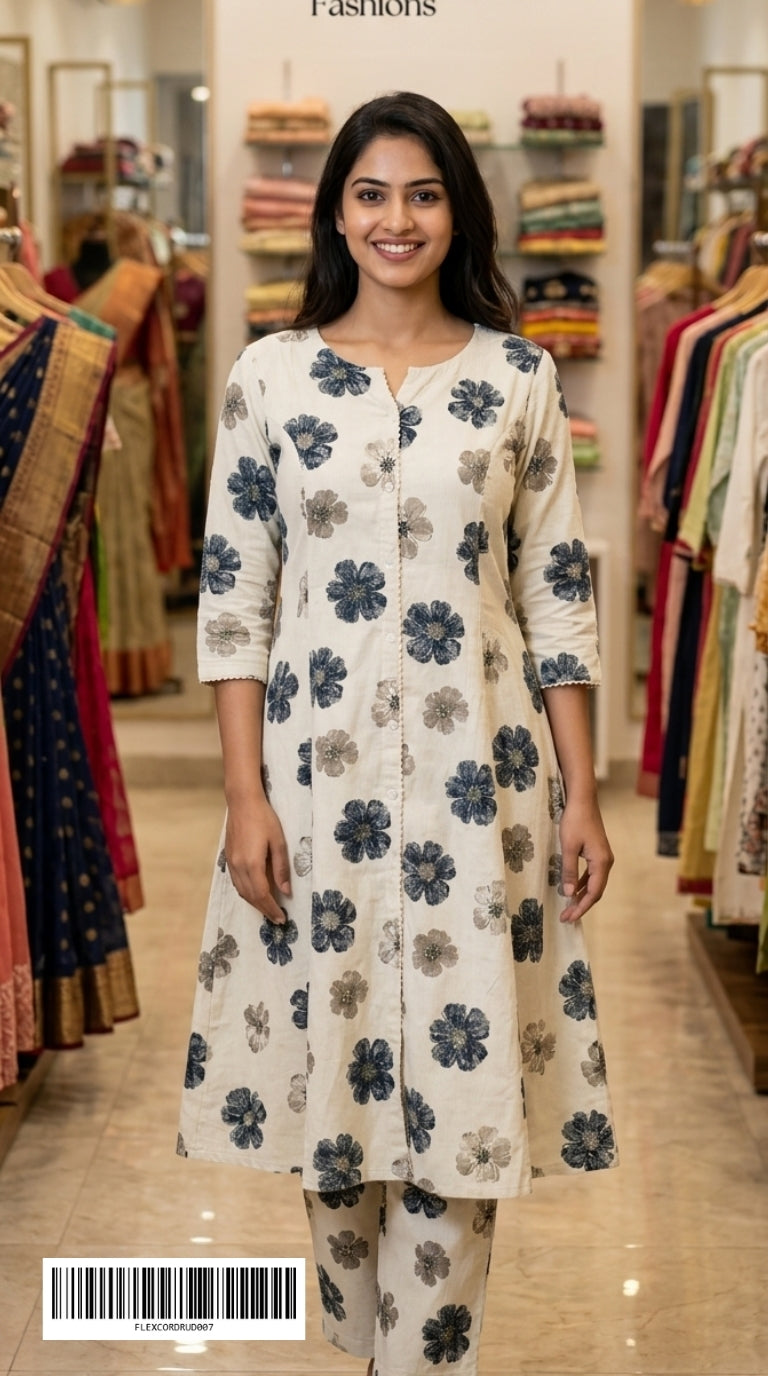 Flex Cotton Co Ord Sets FLEXCORDRUD007