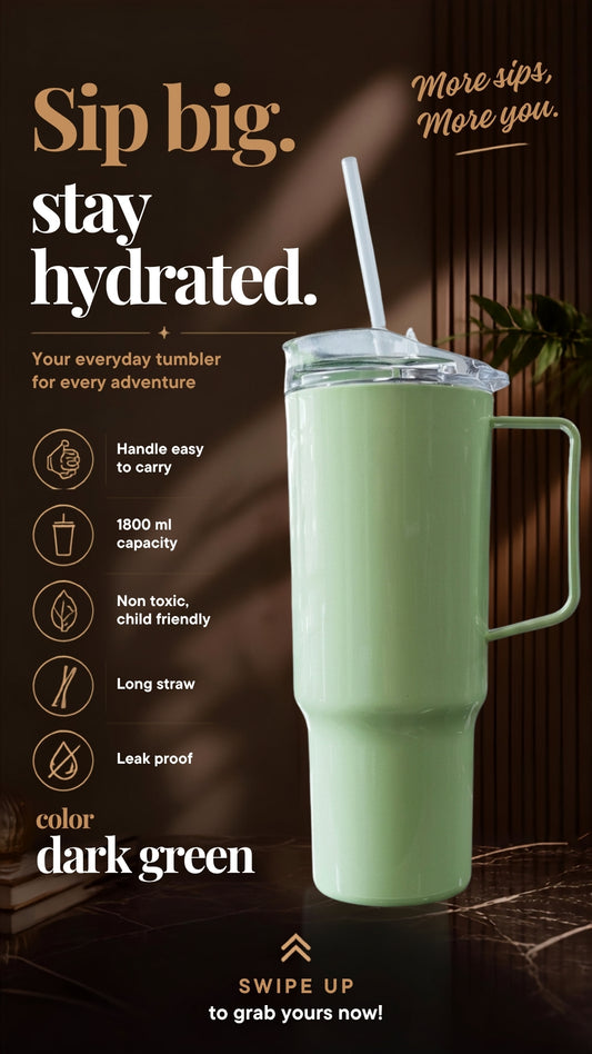 Tumbler : Dark Green