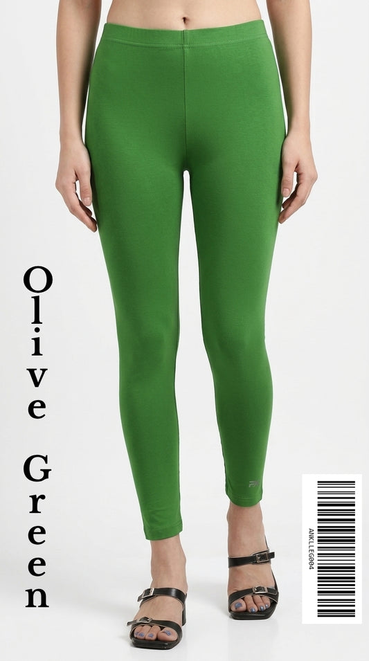 Ankle Leggings [Color OLIVE GREEN] ANKLLEG004