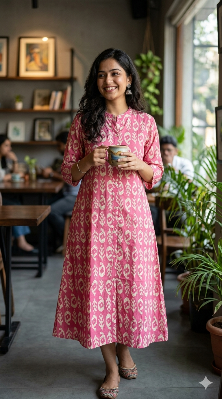 Flex Cotton Kurtis