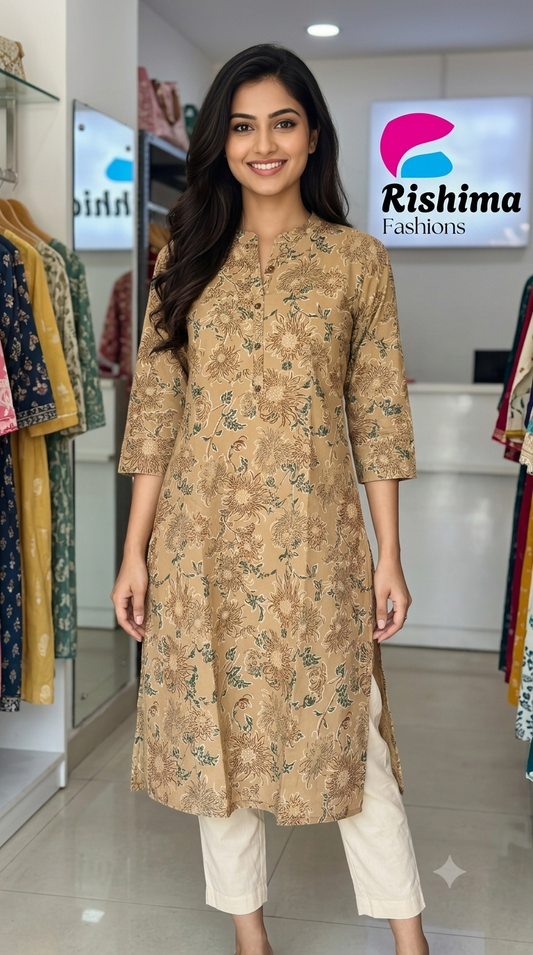 Khadi Cotton 2Piece (Kurti & Pant) KHCOT2PKP00023