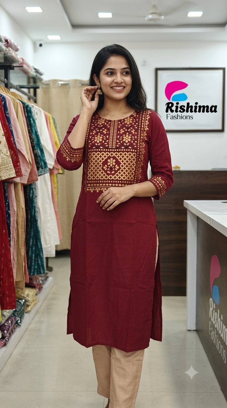 Khadi Cotton 2Piece (Kurti & Pant) KHCOT2PKP00025