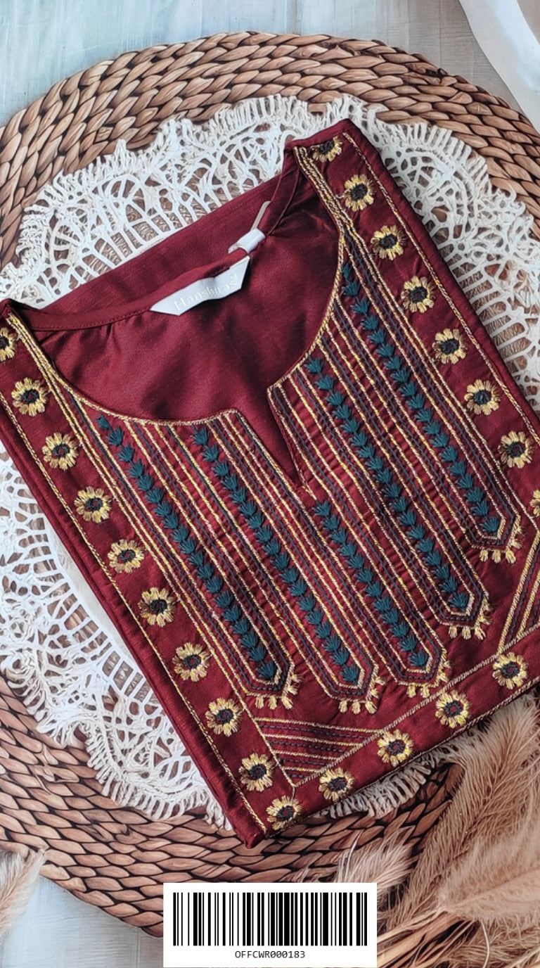 Office/College Wear OFFCWR000183 (SILK MATERIAL)