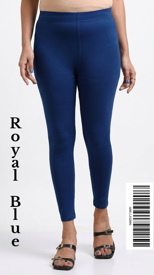 Ankle Leggings [Color ROYAL BLUE] ANKLLEG006