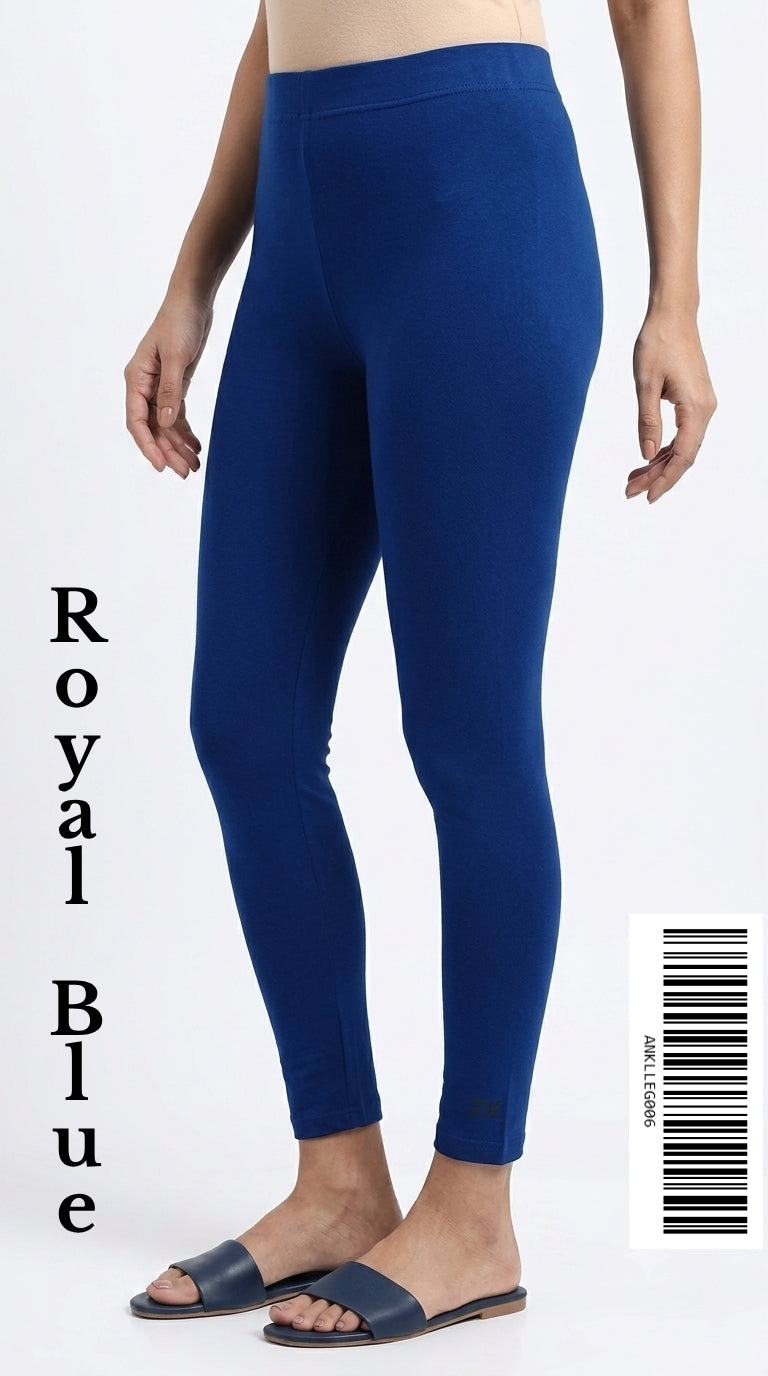 Ankle Leggings [Color ROYAL BLUE] ANKLLEG006
