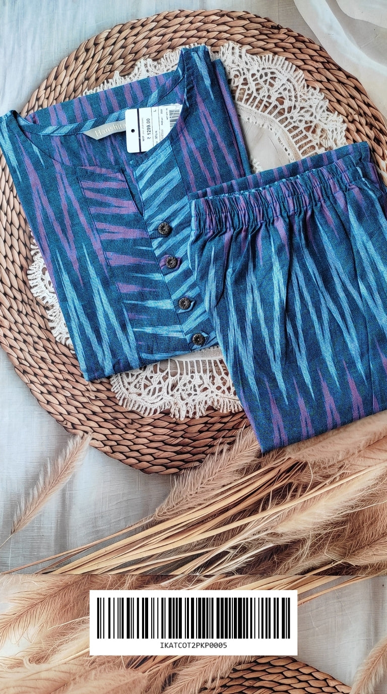 IKKAT Cotton 2Piece Sets IKATCOT2PKP0005
