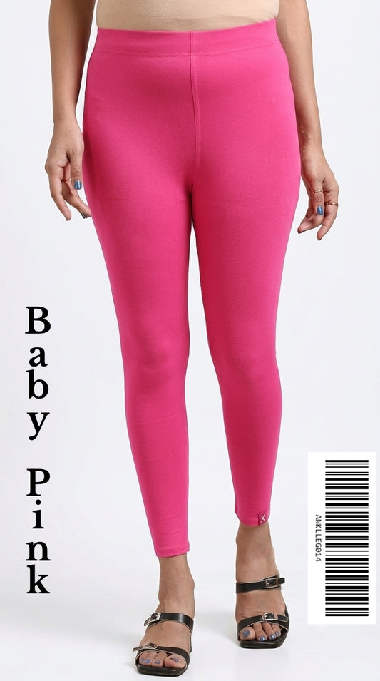 Ankle Leggings [Color BABY PINK] ANKLLEG014