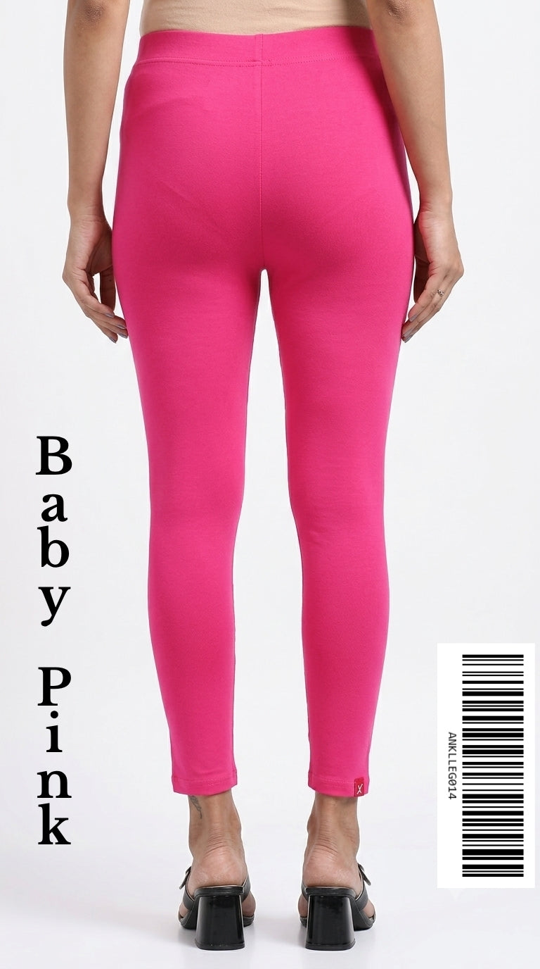 Ankle Leggings [Color BABY PINK] ANKLLEG014
