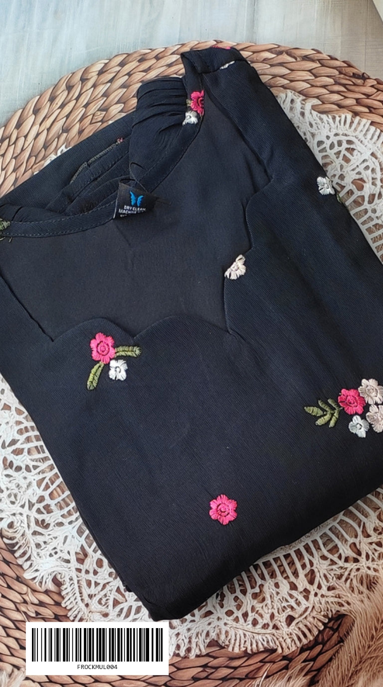 Frock Style Umbrella Kurtis (Mulchanderi) FROCKMUL004