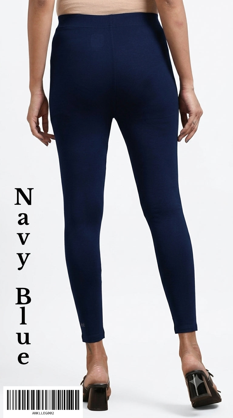 Ankle Leggings [Color NAVY BLUE] ANKLLEG002
