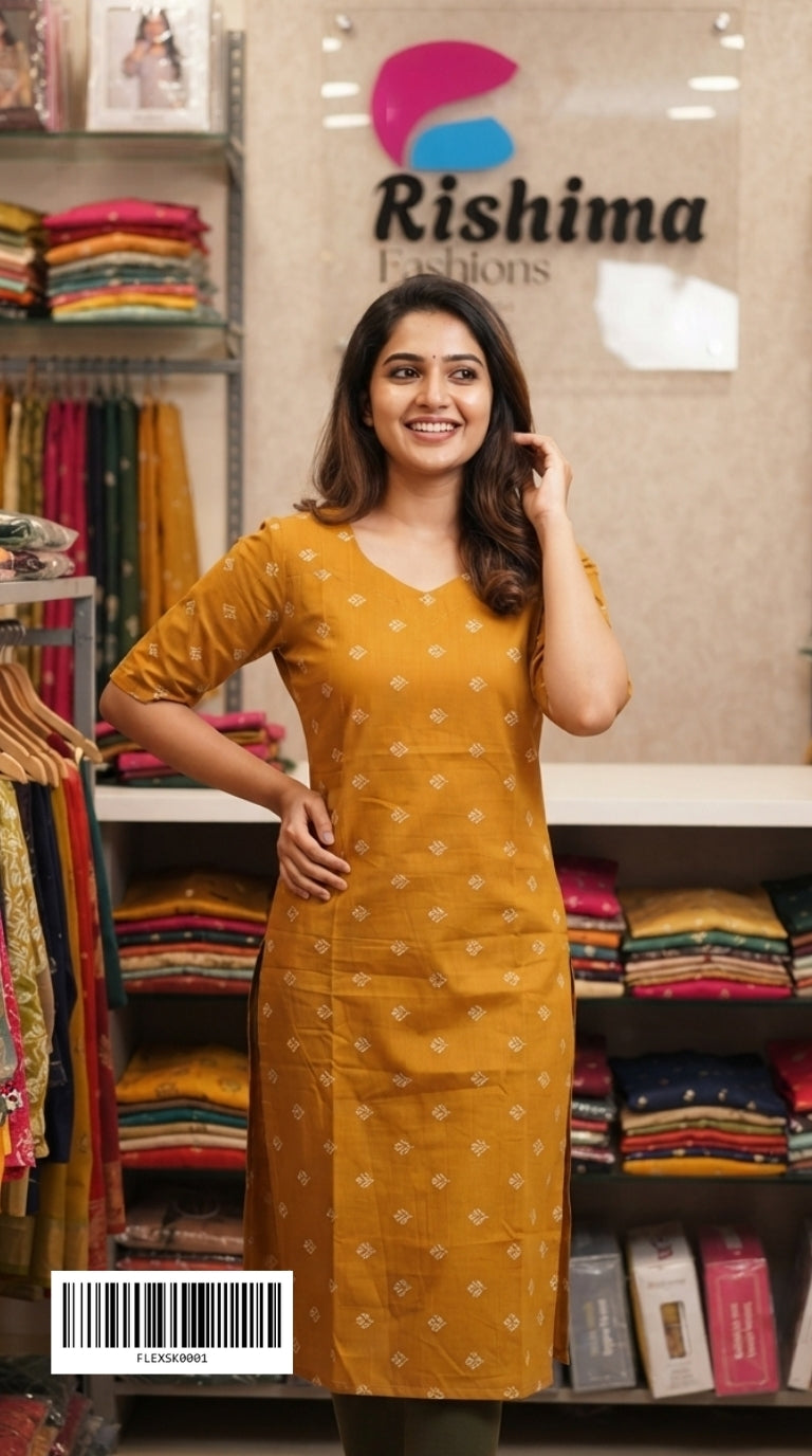 Flex Cotton Kurtis FLEXSK0001