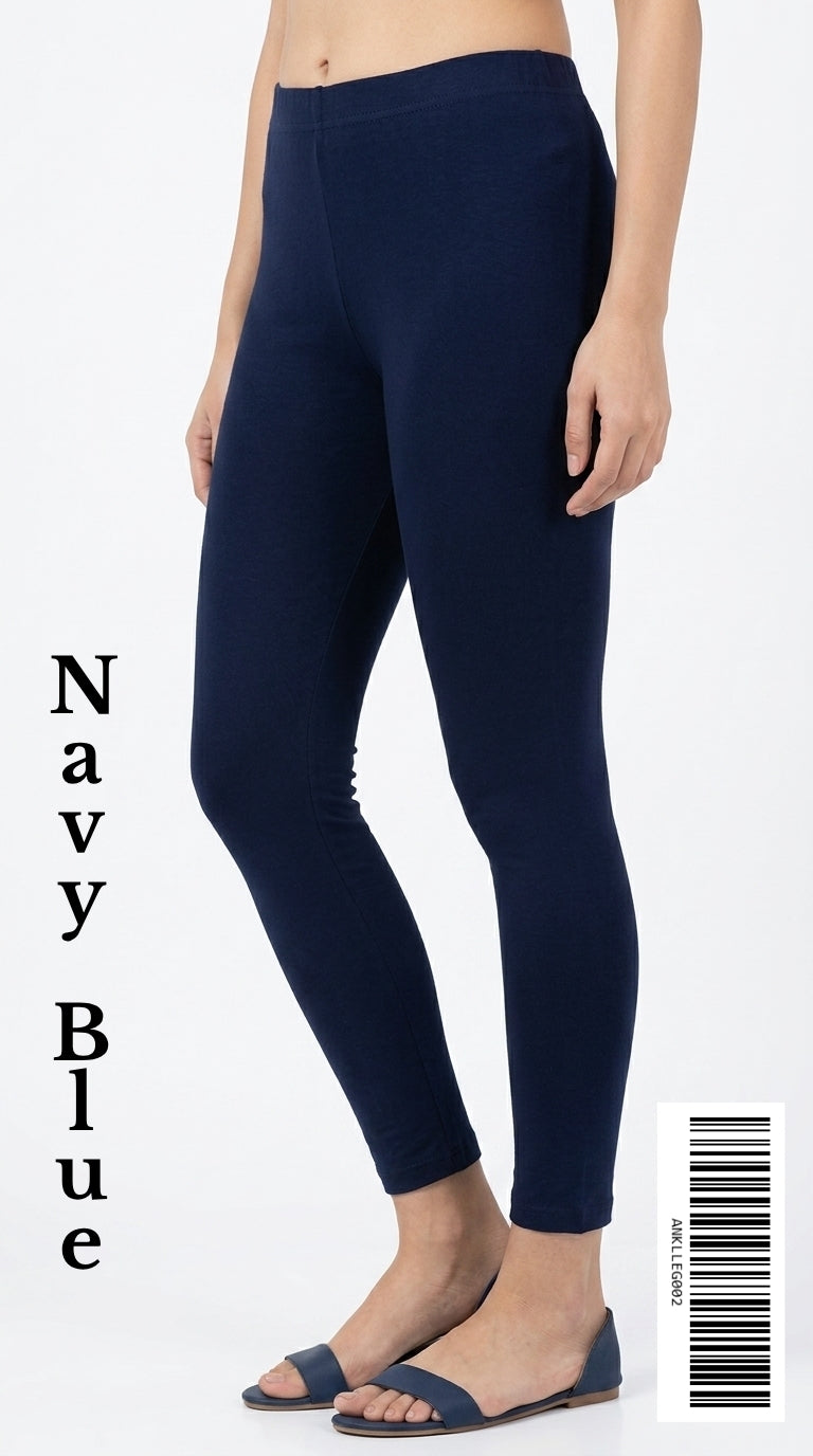Ankle Leggings [Color NAVY BLUE] ANKLLEG002