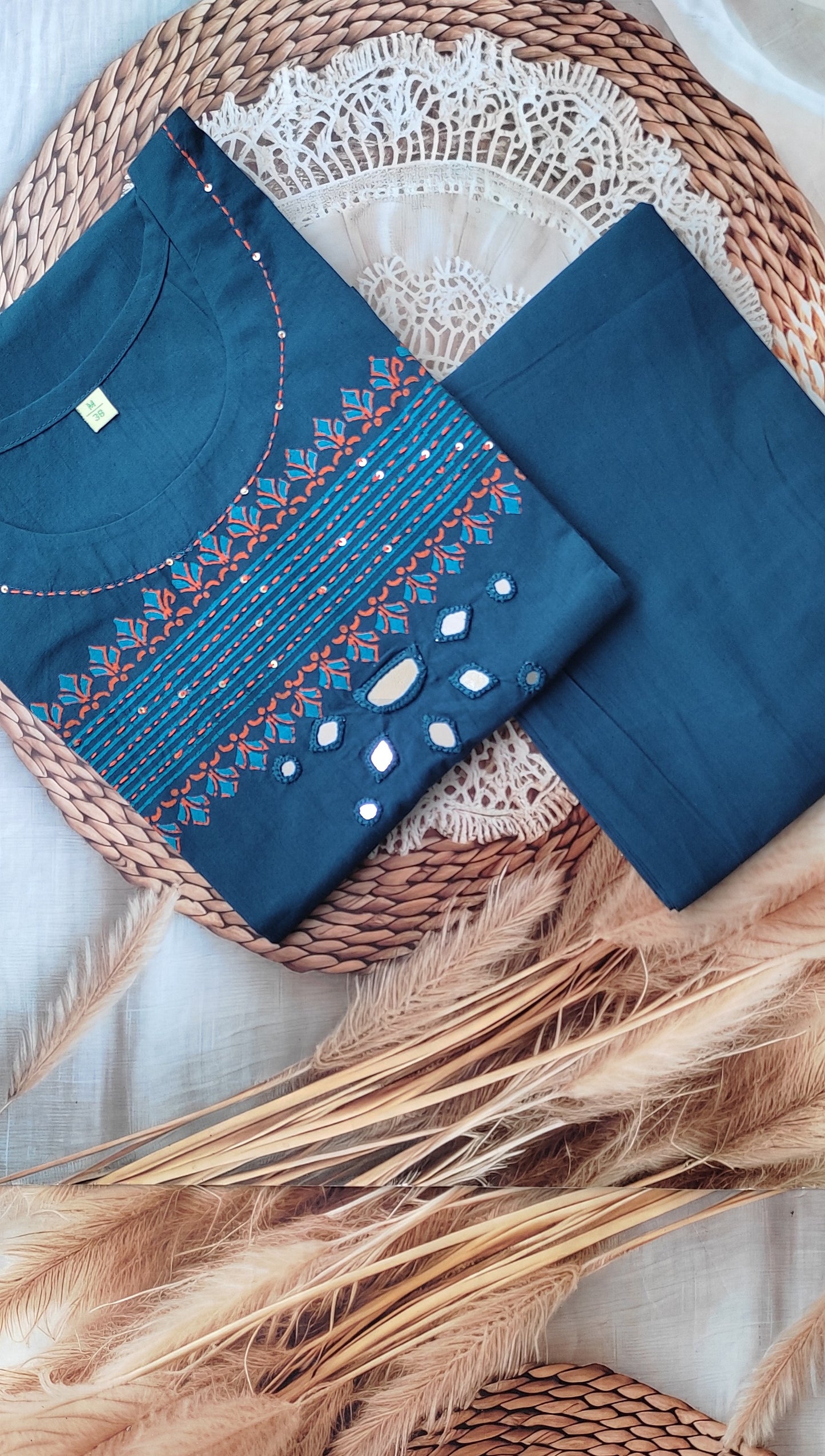 Cotton Sets 2Piece (Kurti & Pant) CTS2KP00003
