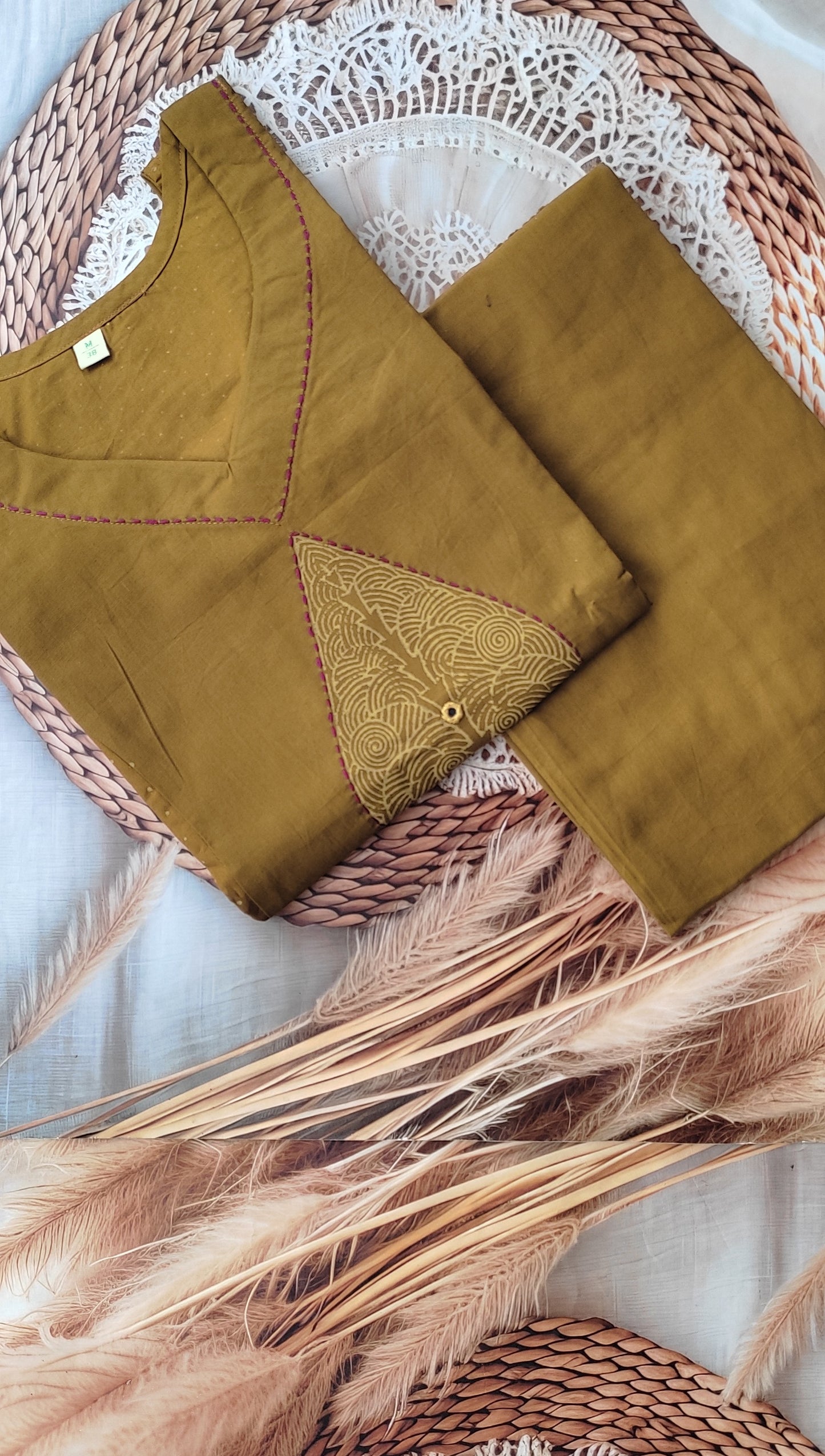 Cotton Sets 2Piece (Kurti & Pant) CTS2KP00004