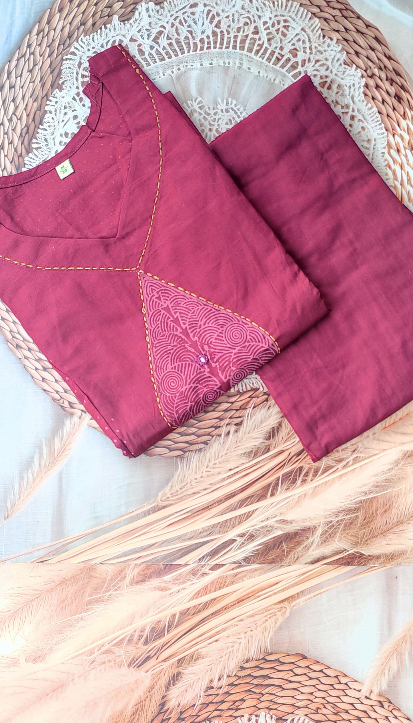 Cotton Sets 2Piece (Kurti & Pant) CTS2KP00005
