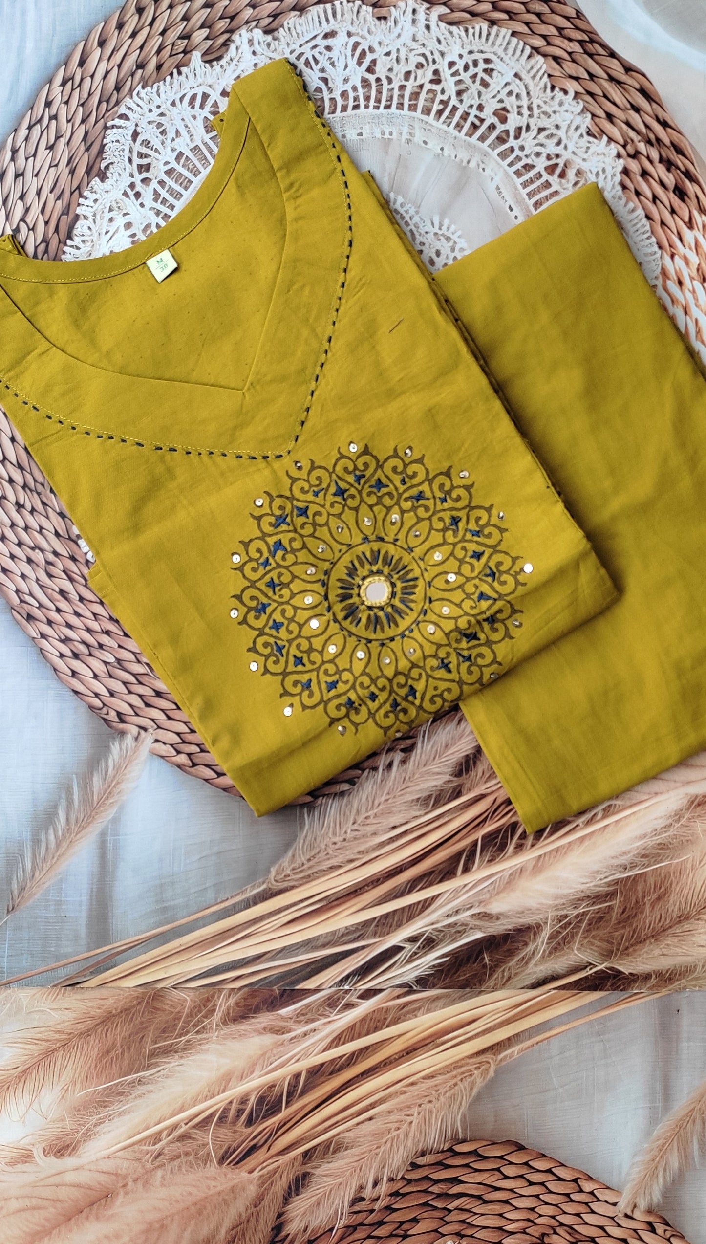 Cotton Sets 2Piece (Kurti & Pant) CTS2KP00007