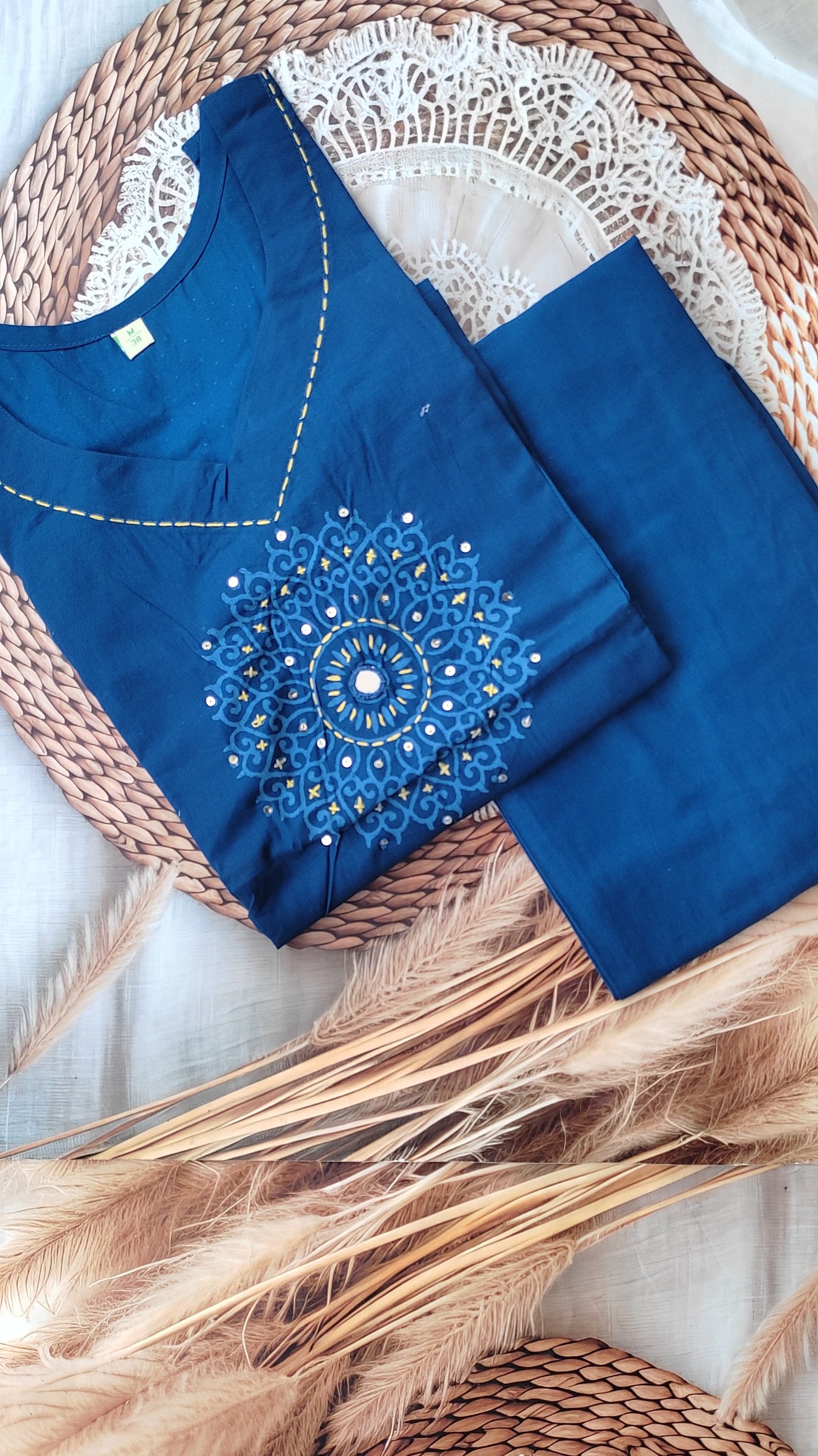Cotton Sets 2Piece (Kurti & Pant) CTS2KP00008