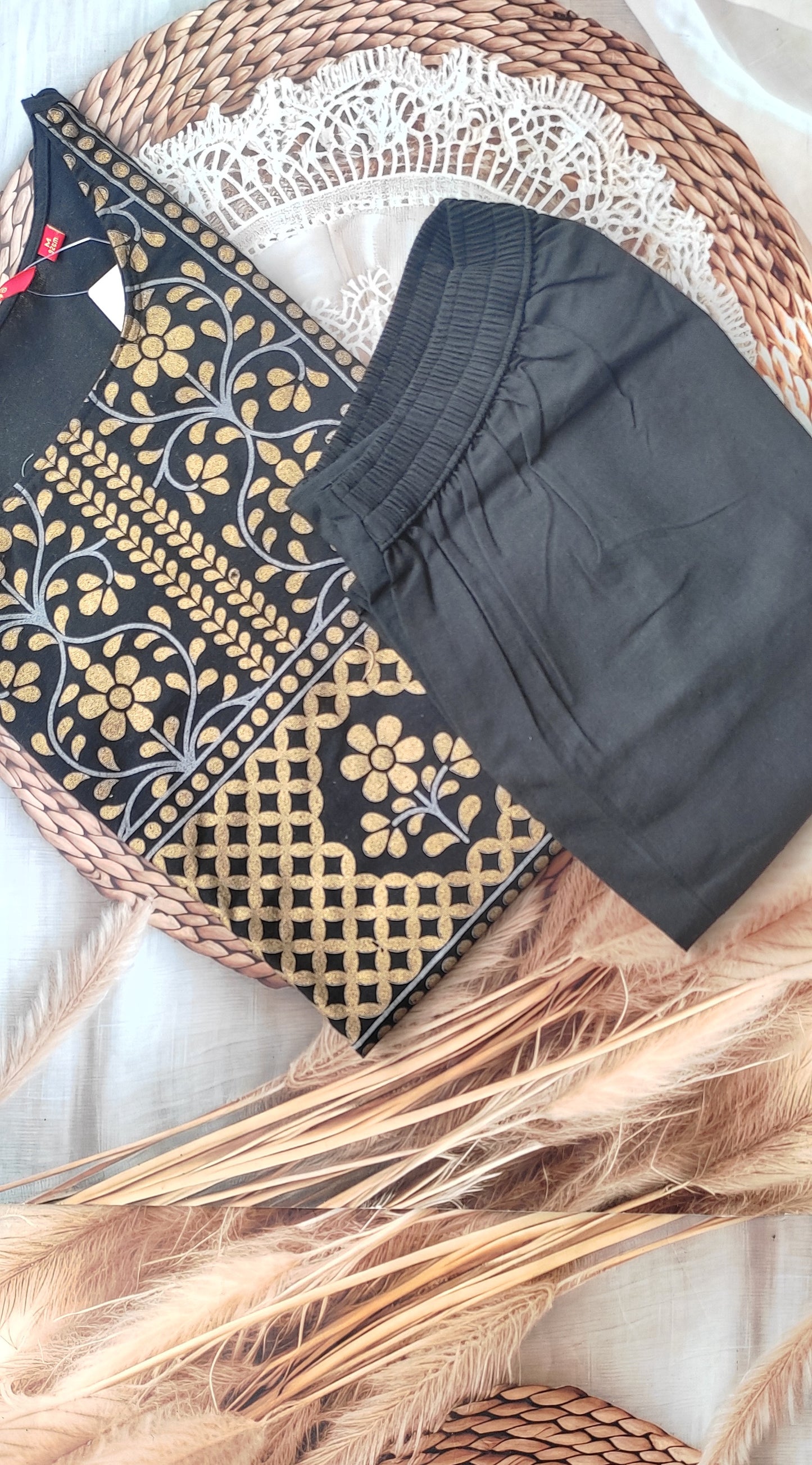 Khadi Cotton 2Piece (Kurti & Pant) KHCOT2PKP00021